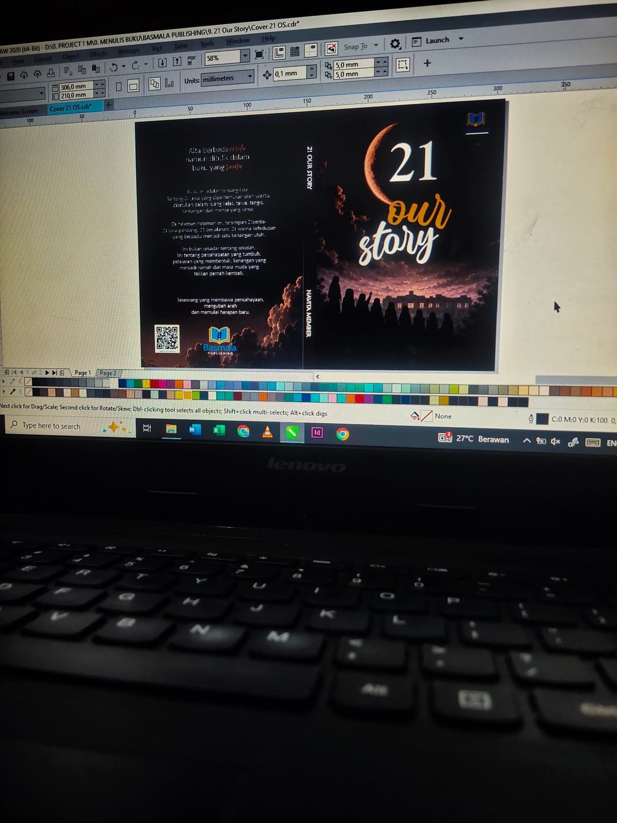 Editor dan Layout Naskah Buku